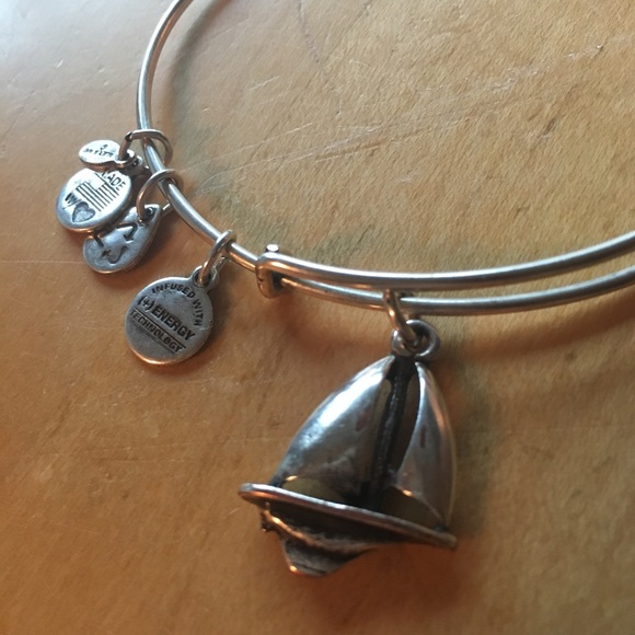 Alex and Ani Bangle | Sailboat - Picture 2 of 9